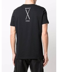 Balmain X Vitkac Logo Collar Short Sleeve T Shirt