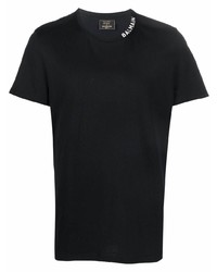Balmain X Vitkac Logo Collar Short Sleeve T Shirt