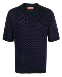 Missoni Zigzag Pattern Short Sleeved T Shirt