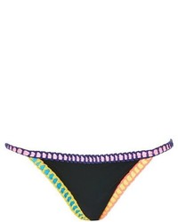 Topshop Crochet Ribbon Bikini Bottoms
