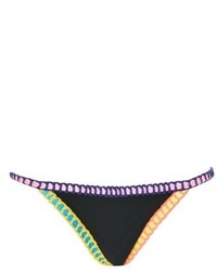 Topshop Crochet Ribbon Trim Bikini Bottoms