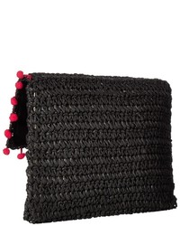 San Diego Hat Company Bsb1703 Rectangular Paper Crochet Clutch Clutch Handbags