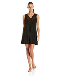 Kenneth Cole Reaction Beach Bum Solid Crochet Dress Cover Up