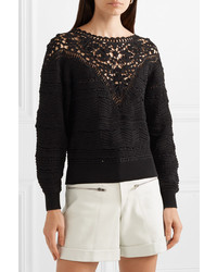 Isabel Marant Camden Crocheted Cotton Sweater