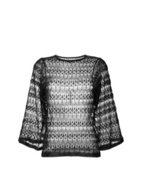 Isabel Marant Crochet Wide Sleeve Sweater