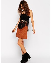 Asos Collection Hand Crochet Tank With Fringing