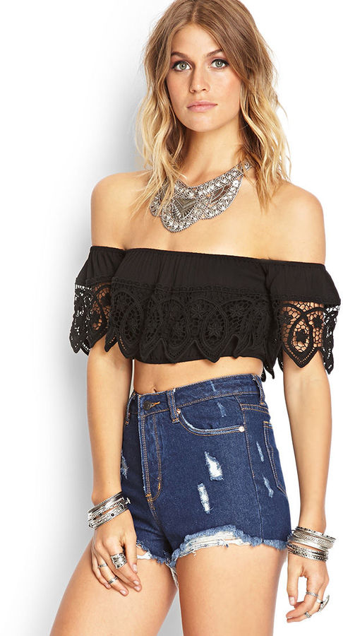 off shoulder tops forever 21