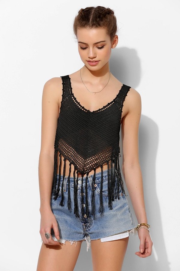 Wanderlust Staring At Stars Fringe Tank Top | Where to buy & how to wear