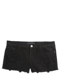 Tinsel Crocheted Accented Cut Off Shorts