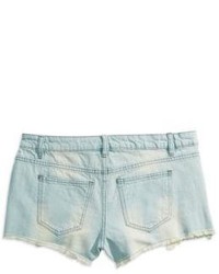 Tinsel Crocheted Accented Cut Off Shorts