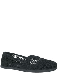 Maurices Celeste Crochet Flat In Black
