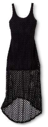 xhilaration black maxi dress