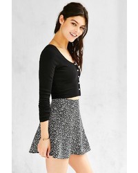 Truly Madly Deeply Clarissa Cropped Long Sleeve Top