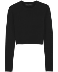 Proenza Schouler Cropped Jersey Sweater