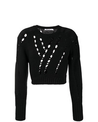 T by Alexander Wang Cropped Knit Jumper