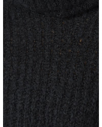 Ann Demeulemeester Cropped Turtle Neck Sweater
