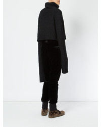 Ann Demeulemeester Cropped Turtle Neck Sweater