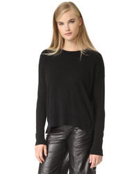Vince Cropped Wide Neck Sweater