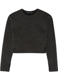 Alexander Wang Cropped Wool Blend Sweater