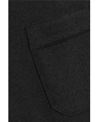 Prada Cropped Wool Turtleneck Sweater Black