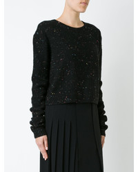Public School Speckled Cropped Sweater