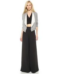 Alice + Olivia Air By Front And Back V Crop Top