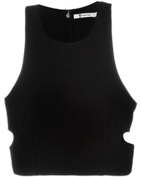 Alexander Wang T By Cropped Tank Top