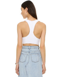 Free People As You Wish Embroidered Crop Top