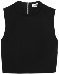 Elizabeth and James Avita Cropped Stretch Jersey Top