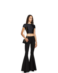 Versace Jeans Couture Black Shiny Sumatra T Shirt