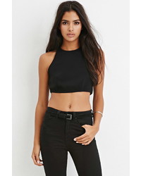 Forever 21 Crisscross Back Cropped Cami
