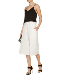 Alice + Olivia Cropped Crepe Top