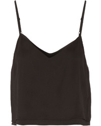 Alice + Olivia Cropped Crepe Top