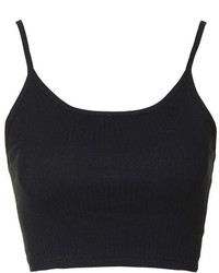 Cropped Ribbed Cami Vest