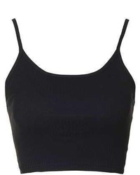 Cropped Ribbed Cami Vest