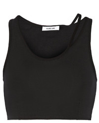 Helmut Lang Cropped Stretch Micro Modal Top