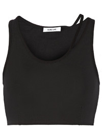 Helmut Lang Cropped Stretch Micro Modal Top
