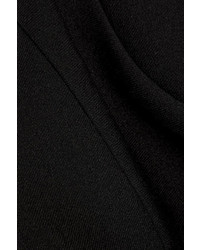 Narciso Rodriguez Cropped Wool Gabardine Top Black