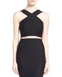 Missguided Cross Strap Crop Top
