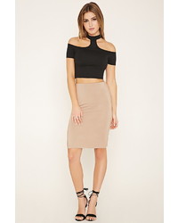 Forever 21 Cutout Crop Top