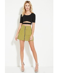Forever 21 Cutout Crop Top