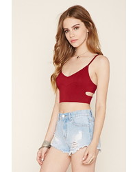 Forever 21 Cutout Cropped Cami