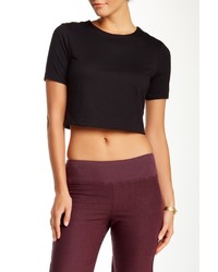 Three Dots Double Layer Crop Top