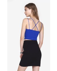 Express Strappy Sweetheart Cropped Top