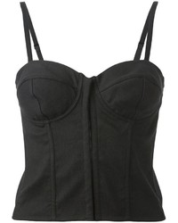 Forte Forte Cropped Corset Top