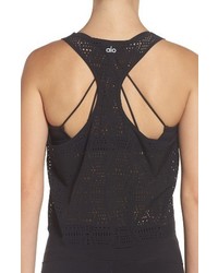 Alo Hollow Perforated Crop Tank