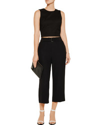 A.L.C. Jay Cropped Ramie Blend Top