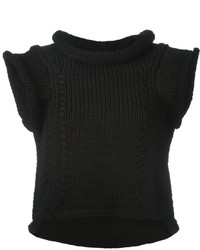 Maison Margiela Cropped Knitted Top