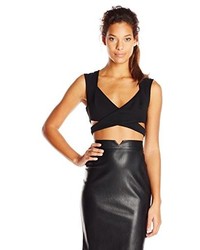 MinkPink Wrapped Up Crop Top