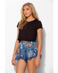 Truly Madly Deeply Roll Cuff Cropped Tee